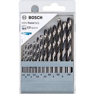 BOSCH Sæt med HSS-spiralbor, PointTeQ, 13 dele, 1,5-6,5 mm