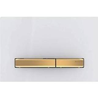 GEBERIT SIGMA50 betjeningsplade 246x164x13 mm messing/hvid