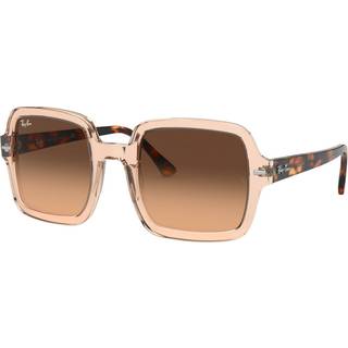 Ray-Ban RB2188 130143 53 Solbriller Kvinder Brun - Transparent Light Brown - 53mm