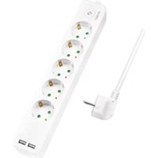 LogiLink 5-vejs + 2xUSB switch