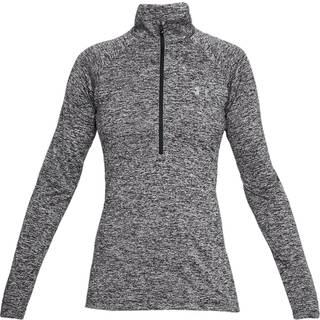 Langærmet T-shirt Under Armour Tech 1/2 Zip - Twist 1320128-001 Størrelse XS