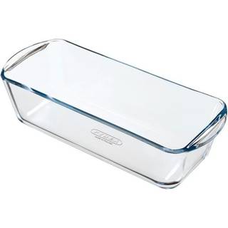 Rektangulært bagefad, varmebestandigt glas, 28x12cm, &#34;Cook&Enjoy&#34; - Py