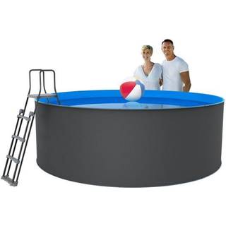 Santorini stålpool Ø350 cm - Swim & Fun