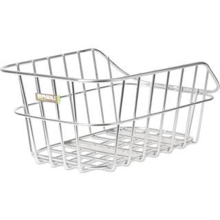 Basil bagkurv Cento alu 46x33x21 sølv