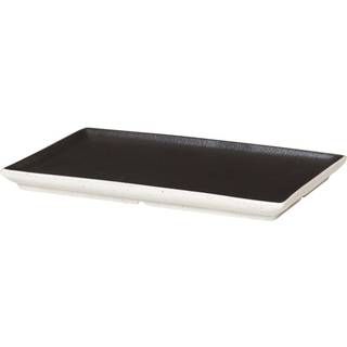Broste Copenhagen Eli tallerken 17,6x20 cm Matte charcoal