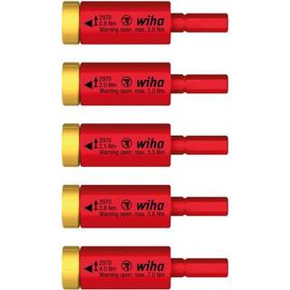 Wiha momentsæt easytorque adapter electric 5 dele