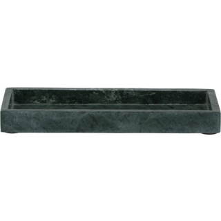 Bahne Interior - Marmor bakke, grøn - 30x12 cm.