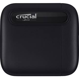 Crucial X6 Portable SSD - 2TB - Ekstern SSD - USB 3.2 Gen 2
