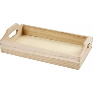 Serveringsbakke, str. 30x17x5 cm, 1 stk.