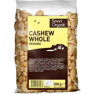 Cashewnødder hele Økologisk - 200 gram