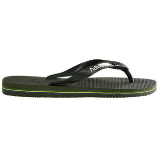 Havaianas - Brasil Logo - Sko til herre - Olive Green - 45/46