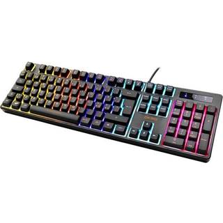 DELTACO GAMING DK310 Tastatur Mekanisk RGB Kabling -> Forventet levering: 1-2 hverdage