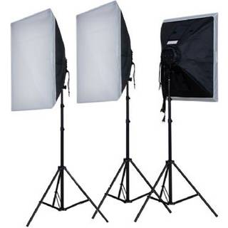 Falcon Eyes Continuous light set LH-ESB5050K3 3x55W