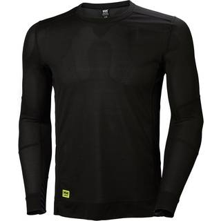 Helly hansen workwear lifa undertrøje m sort rundhals