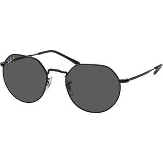 Ray - Ban Unisex RB3565 JACK 002/48 Solbriller Metal Sort Sort Geometrisk Polariseret