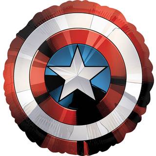 Captain America skjold folieballon