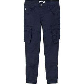 Name It Dark Sapphire Twill Cargo Bukser