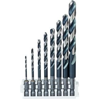 BOSCH Pakke med Impact Control HSS-bor, 8 dele, 2-10 mm 2-10 mm