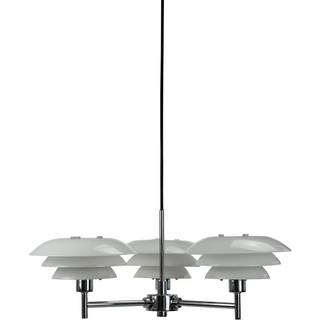 DL20 Lysekrone Opal/Krom