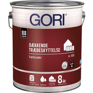 Dyrup Gori 605 Træbeskyttelse Dækkende Kulsort - 5,0lt ✓ På lager - klar til levering og afhentning