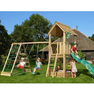 Jungle Gym Club 2.1 legetårn m/climb & rutsjebane