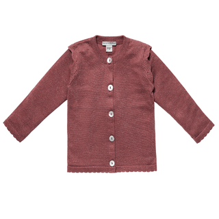 MP Denmark - Grace Cardigan - Rose Blush med glimmer - 90