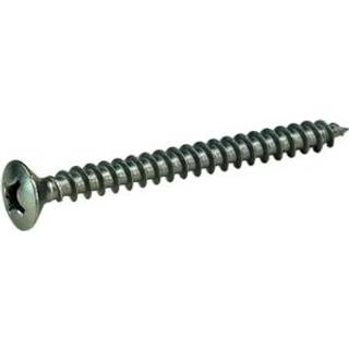 Gelia 3016003082 VVS-skrue Rustfri, 6-pak 5,5x60 mm