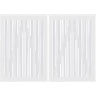 Plus Nagano Dobbeltlåge Sort 200x140 cm
