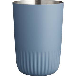 Plissé Tandbørsteholder, china blue
