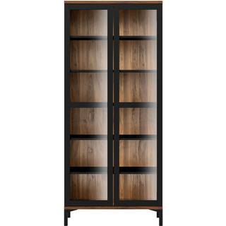 Gotland vitrine - Hvid/Eg
