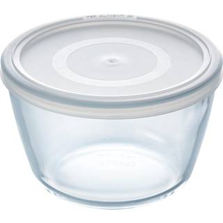 Skål med låg, lavet af varmebestandigt glas, 12 cm/600 ml - PYREX