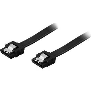 DELTACO SATA III -kabel, 50 cm, sort