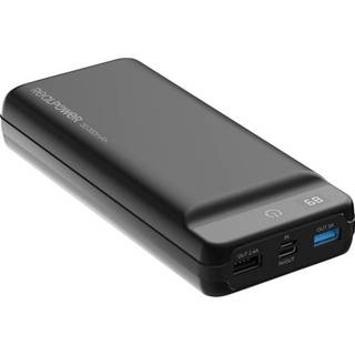 Ultron RealPower PB-30k PD Powerbank - Sort - 30000 mAh