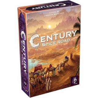 Century Spice Road: Et selvstændigt deck-building-brætspil om krydderihandel for 2-4 spillere, 8+ år, 30-45 minutter
