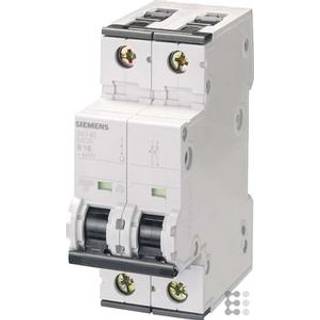 Siemens Automatsikring 10ka 2p b 6a