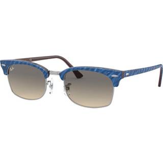 Ray - Ban Unisex RB3916 CLUBMASTER SQUARE 131032 Solbriller Plast Blå Grå Firkantet Normal Skygge