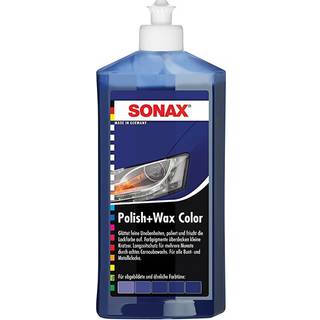 Polish og wax color blå 500ml