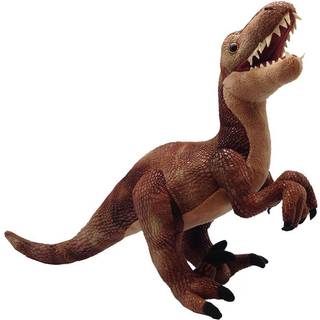 Wild Republic Velociraptor Plush Dinosaur fyldte dyreplysende leget?jsgaver til b?rn dinosauria 17 tommer
