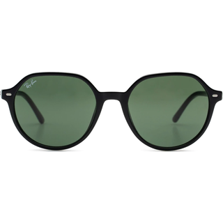 Ray - Ban Unisex RB2195 THALIA 901/31 Solbriller Acetat Sort Grøn Firkantet Normal