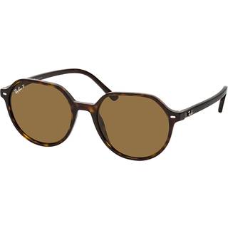 Ray - Ban Unisex RB2195 THALIA 902/57 Solbriller Acetat Skildpadde Brun Firkantet Polariseret