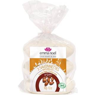 Emma Noël Argan Sæbe Ø - 3 x 150 g.