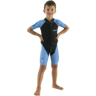 Seac Sub Våddragt Shorty 1.5mm Dolphin til børn Str. 140/9-10y Blå