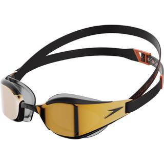 Speedo Elite svømmebriller - Fastskin Hyper Elite Mirror - Sort/grå
