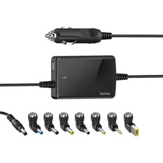 HAMA universel notebook-oplader til bil (70 Watt)