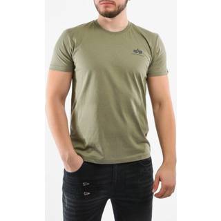 Alpha Industries Basic Small Logo T-SHIRT grøn XL