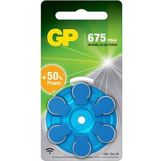 GP ZA 675-D6/ PR44 høreapparatbatteri- 6 Pack