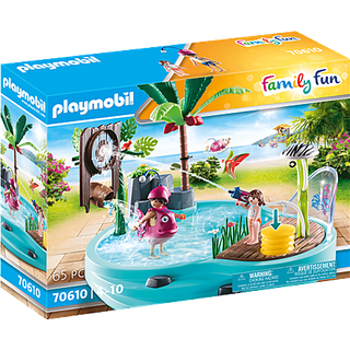 Playmobil Lille pool med vandspr?jte