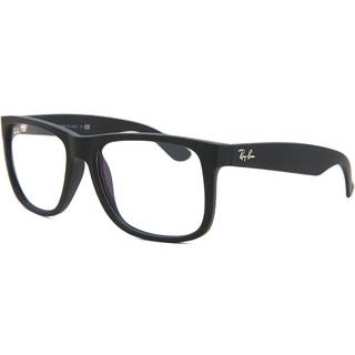Ray - Ban Mand RB4165 JUSTIN 622/5X Solbriller Nylon Sort Transparent Firkantet Normal