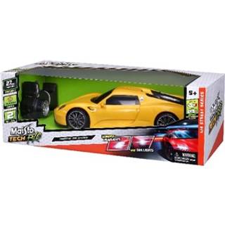 Maisto Tech, Porsche 918 Spyder, fjernstyret bil, 1:14 [Levering: 1-2 dage]