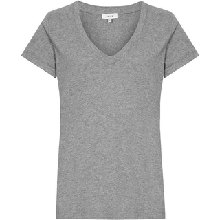 Reiss Reiss Luana 100% Bomuld Jersey V-hals T-shirt